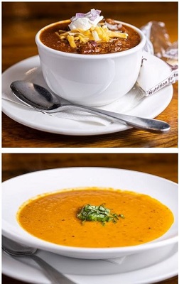 The Bay Chili and Tomato Soup